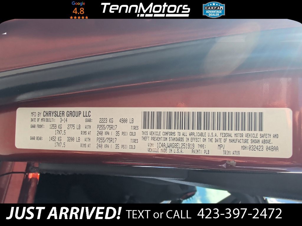 Used 2014 Jeep Wrangler Sport w/ Quick Order Package 24S AWD/4WD image 11
