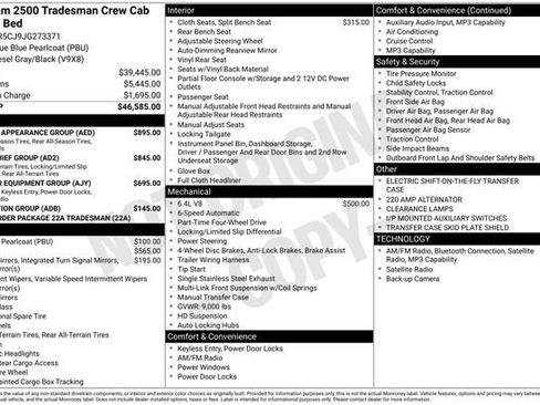 Used 2018 RAM 2500 Tradesman w/ Chrome Appearance Group AWD/4WD image 34