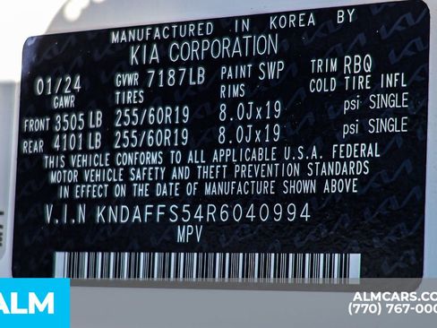 Used 2024 Kia EV9 Wind image 71