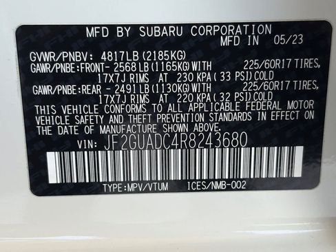 Certified 2024 Subaru Crosstrek 2.0i Premium w/ Popular Package #4 AWD/4WD image 31