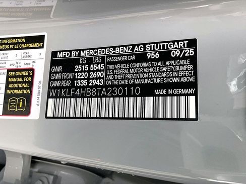 New 2026 Mercedes-Benz E 350 4MATIC Sedan image 12