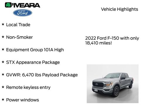 Used 2022 Ford F150 XL w/ STX Appearance Package image 8