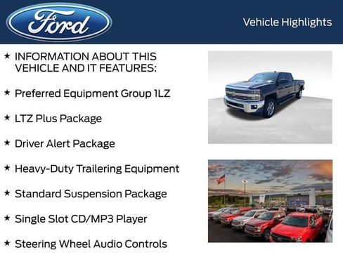 Used 2015 Chevrolet Silverado 2500 LTZ AWD/4WD image 4