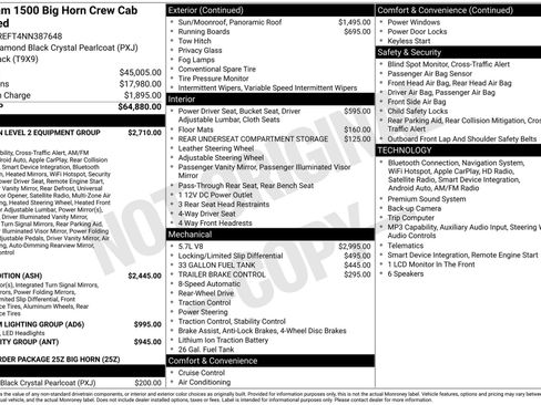 Used 2022 RAM 1500 Big Horn RWD image 4