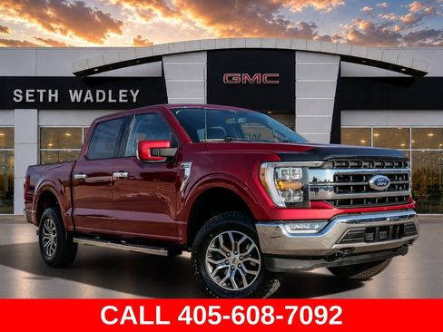 Used 2021 Ford F150 Lariat AWD/4WD image 1