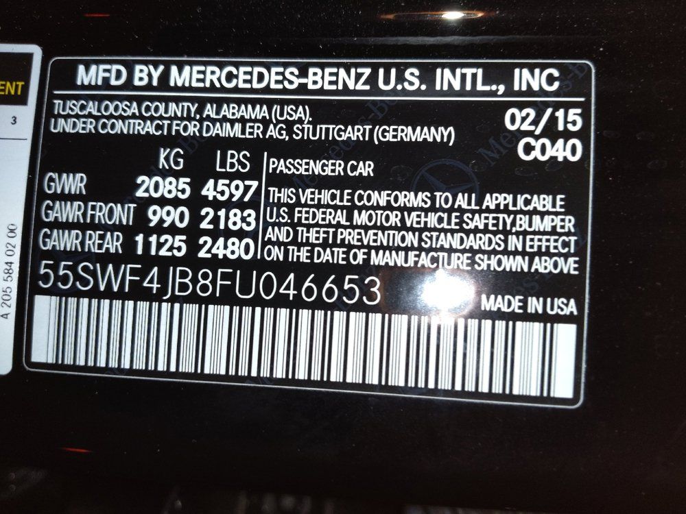 Used 2015 Mercedes-Benz C 300 Sedan w/ Premium 1 Package image 33