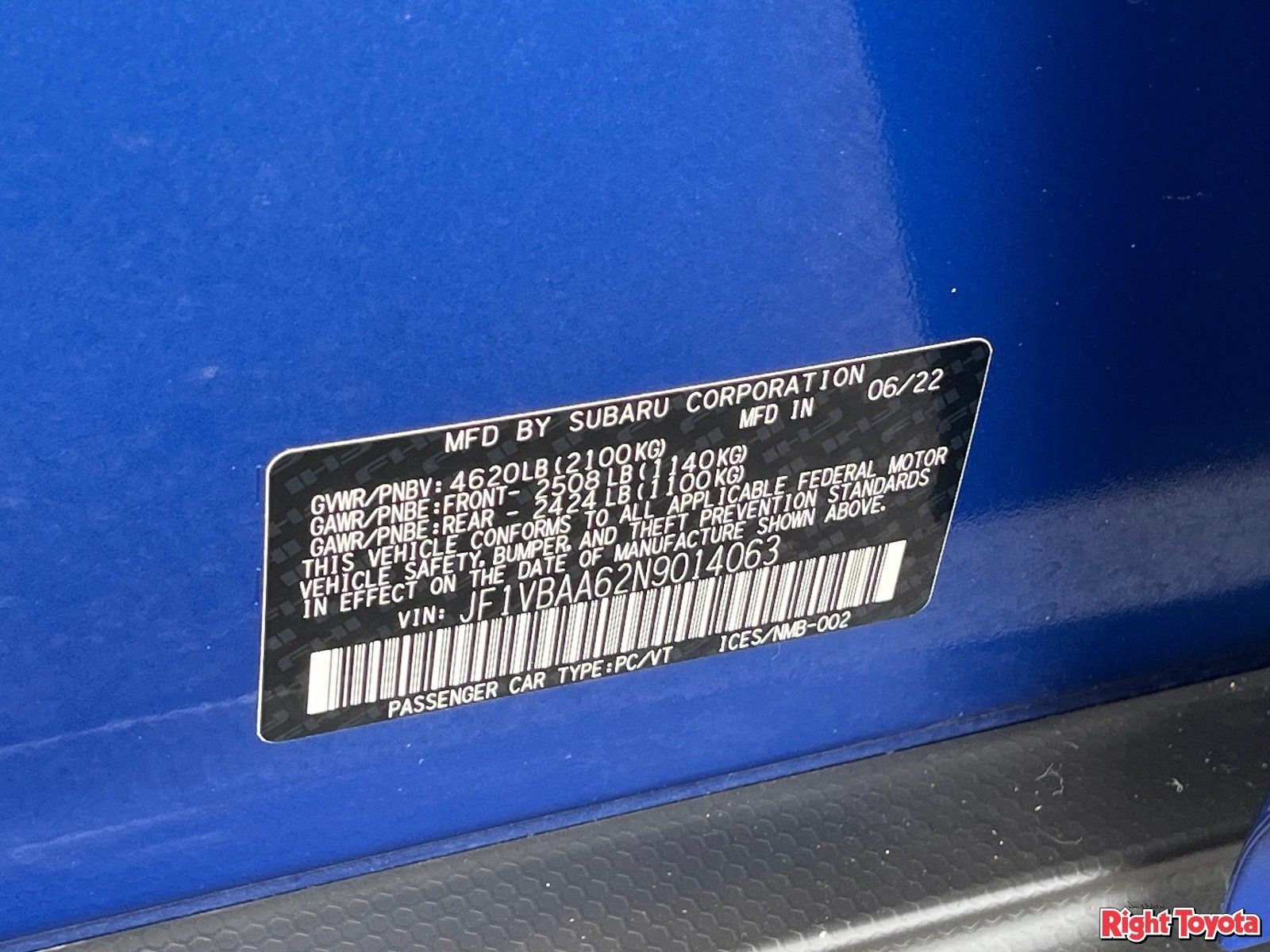 Used 2022 Subaru WRX AWD/4WD image 34
