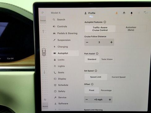 Used 2023 Tesla Model X AWD w/ 6 Seat Cream Interior & image 20