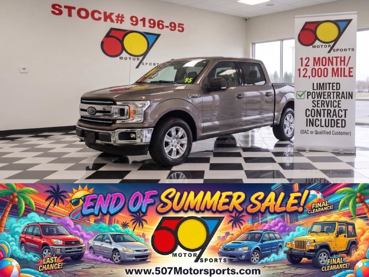 Used 2018 Ford F150 XLT w/ Equipment Group 301A Mid AWD/4WD image 1
