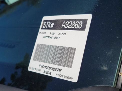 Certified 2017 Ford F150 XL w/ Equipment Group 101A Mid RWD image 28