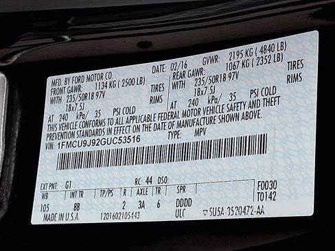 Used 2016 Ford Escape Titanium image 26