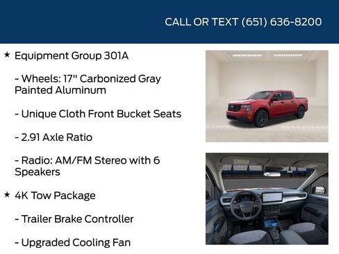 Used 2026 Ford Maverick XLT w/ Equipment Group 301A image 5