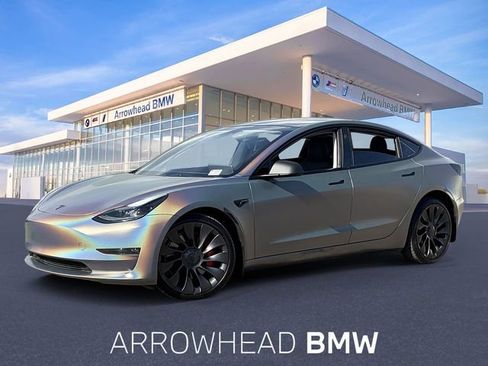 Used 2023 Tesla Model 3 Performance AWD/4WD image 1