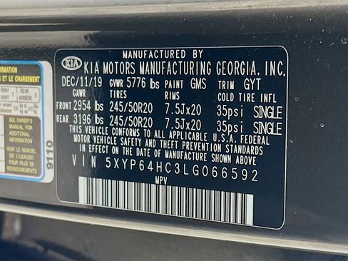 Used 2020 Kia Telluride S FWD image 12
