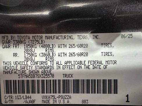 Used 2025 Toyota Tundra 1794 Edition image 11