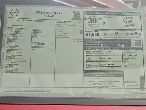 New 2026 Nissan Kicks SV w/ Cold Weather Package image 41