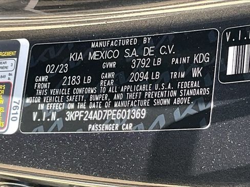 Certified 2023 Kia Forte LXS FWD image 18