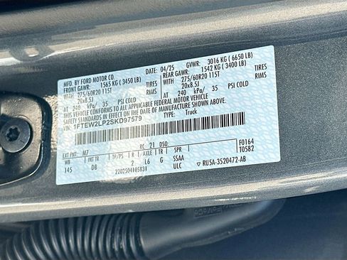 Used 2025 Ford F150 STX w/ Equipment Group 200A AWD/4WD image 29