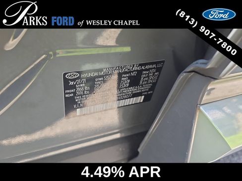 Used 2021 Hyundai Santa Fe Calligraphy AWD/4WD image 33