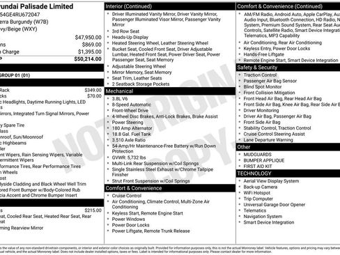 Used 2024 Hyundai Palisade Limited FWD image 24