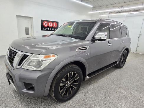 Used 2017 Nissan Armada Platinum w/ Captain Seat Package RWD image 4