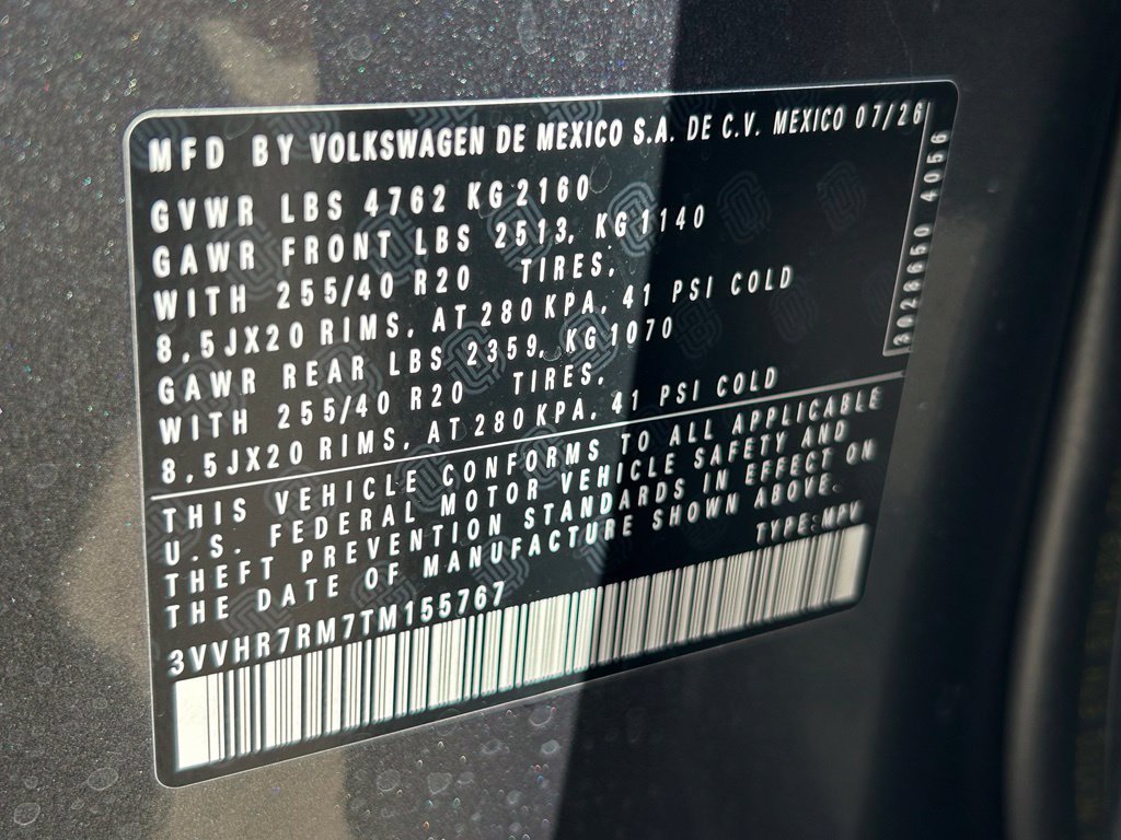 New 2026 Volkswagen Tiguan SE R-Line FWD image 50