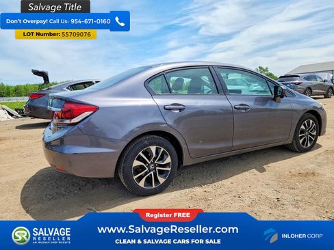 Used 2015 Honda Civic EX image 4