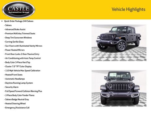 New 2026 Jeep Gladiator Sport AWD/4WD image 3