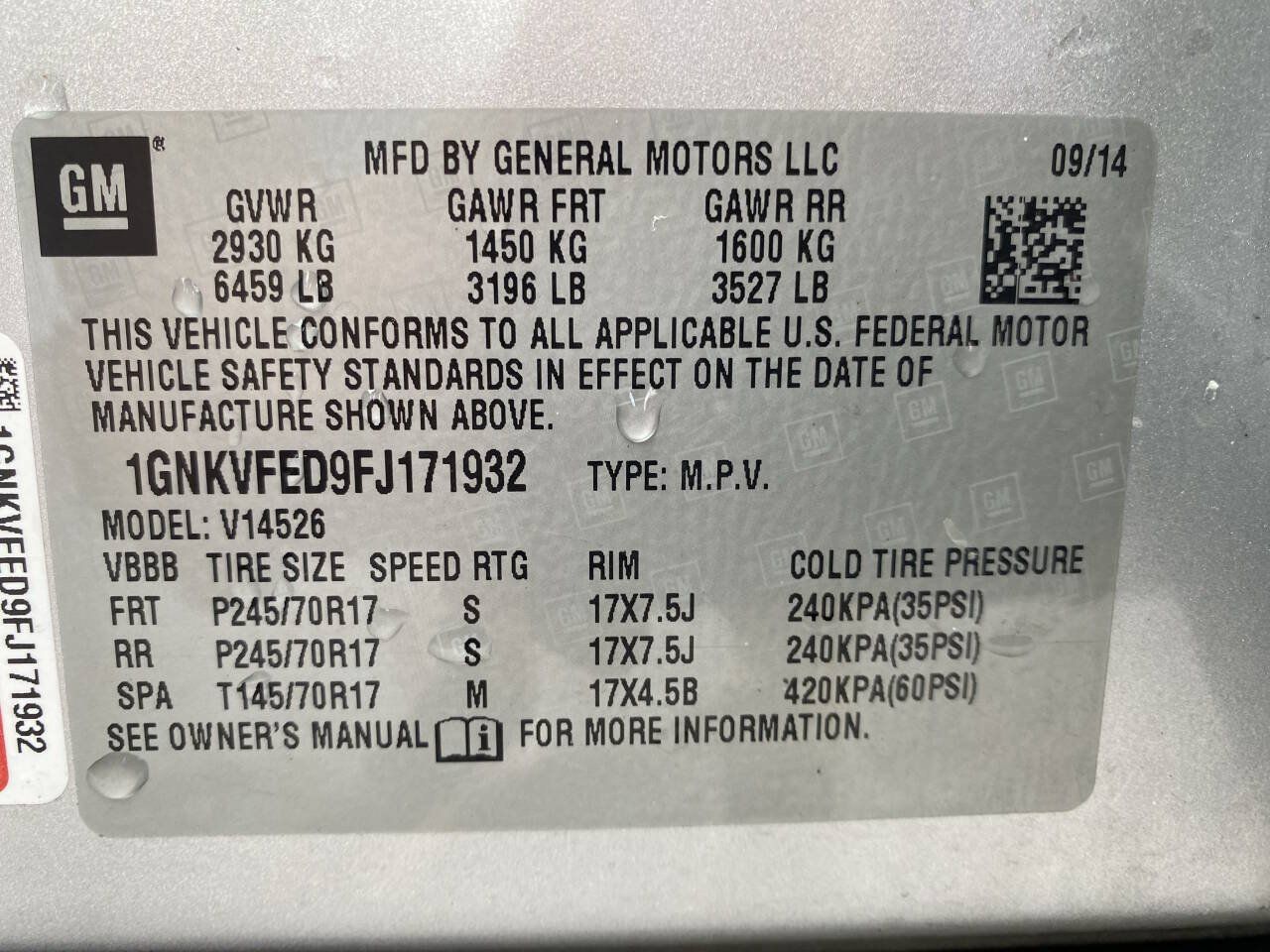 Used 2015 Chevrolet Traverse LS AWD/4WD image 34