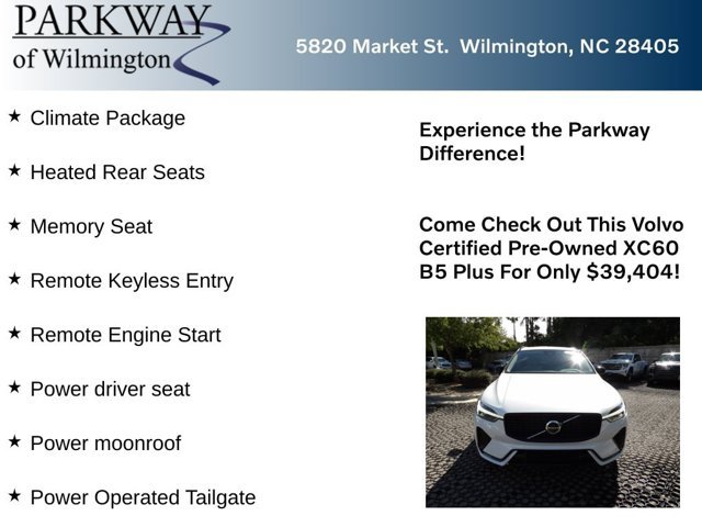 Certified 2024 Volvo XC60 B5 Plus w/ Climate Package AWD/4WD image 6