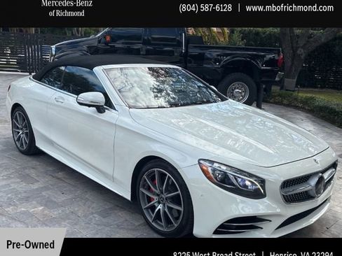 Used 2019 Mercedes-Benz S 560 Cabriolet image 2