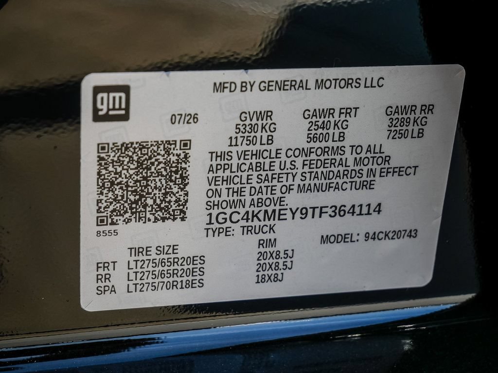 New 2026 Chevrolet Silverado 2500 Custom w/ Custom Value Package AWD/4WD image 35