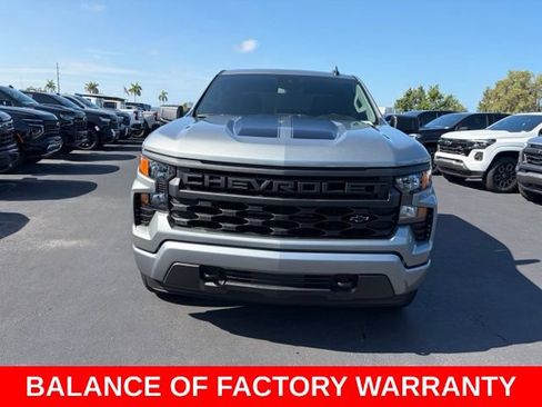 Certified 2025 Chevrolet Silverado 1500 Custom w/ Rally Edition AWD/4WD image 2