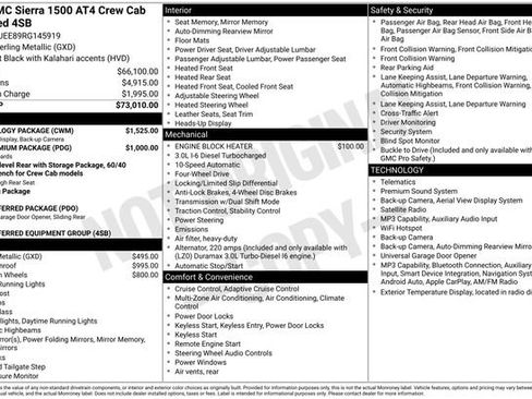 Used 2024 GMC Sierra 1500 AT4 w/ Technology Package AWD/4WD image 6