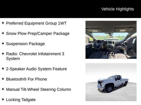Used 2022 Chevrolet Silverado 2500 W/T w/ WT Fleet Convenience Package AWD/4WD image 10
