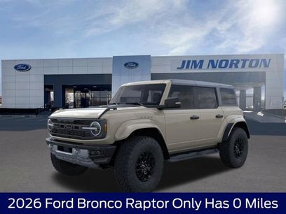 New 2026 Ford Bronco Raptor
