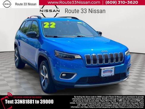 Used 2022 Jeep Cherokee Limited AWD/4WD image 1