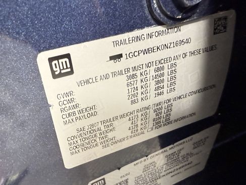 Used 2022 Chevrolet Silverado 1500 Custom w/ Safety Confidence Package image 28