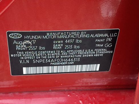 Used 2018 Hyundai Sonata SEL FWD image 27