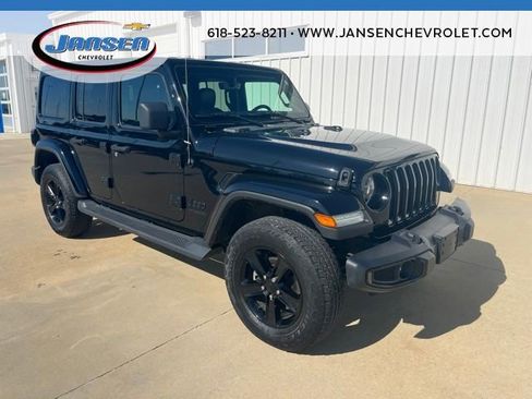 Used 2021 Jeep Wrangler Unlimited Sahara AWD/4WD image 1