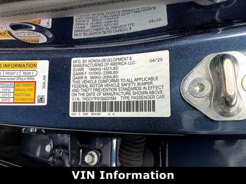 Used 2025 Honda Accord SE image 18