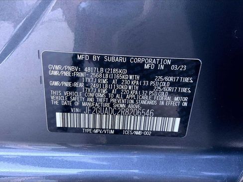 Certified 2024 Subaru Crosstrek 2.0i Premium AWD/4WD image 33