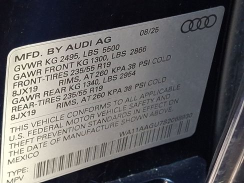 Certified 2025 Audi Q5 Premium w/ Convenience Package AWD/4WD image 27