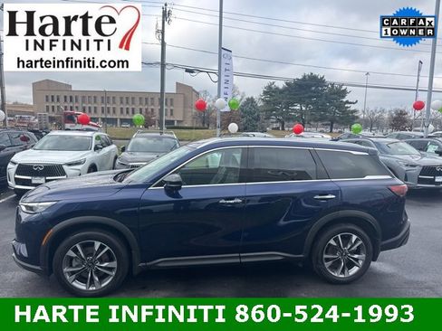 Certified 2022 INFINITI QX60 Luxe w/ Vision Package image 8