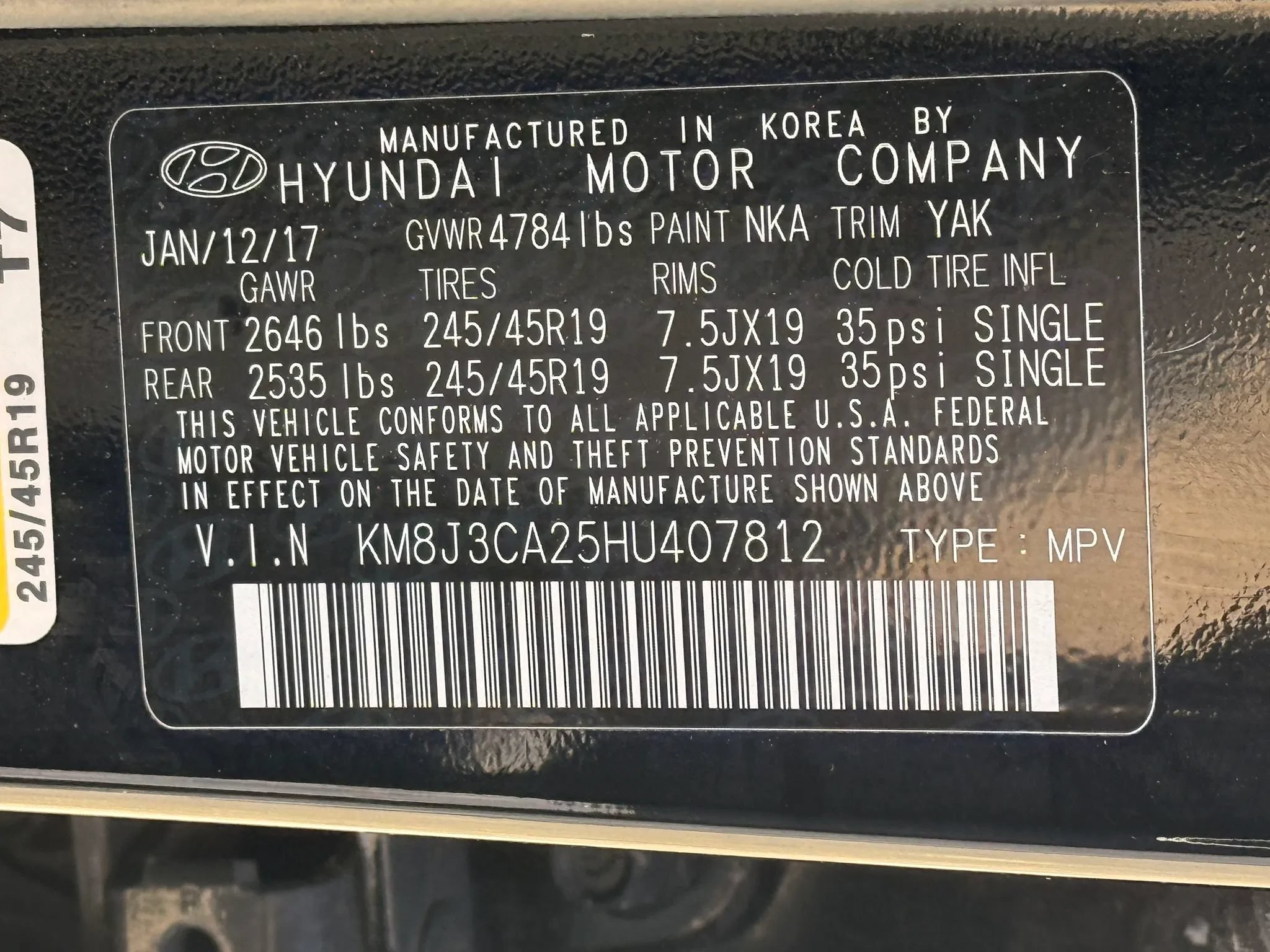 Used 2017 Hyundai Tucson Limited w/ Limited Ultimate Package 03 AWD/4WD image 32