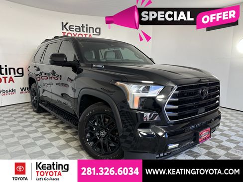Used 2026 Toyota Sequoia Limited w/ Nightshade Package RWD image 2