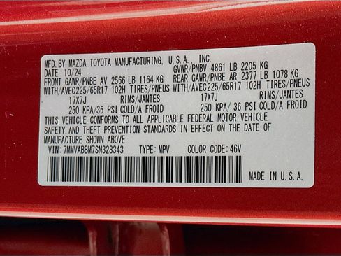 Used 2025 MAZDA CX-50 AWD 2.5 S w/ Preferred Package image 12