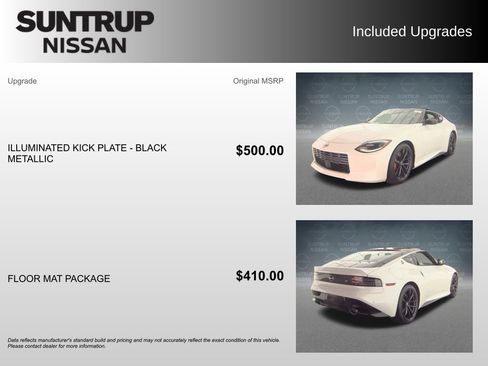 Used 2024 Nissan Z Performance w/ Floor Mat Package image 2