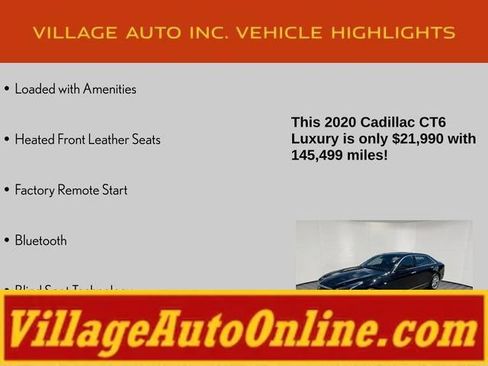 Used 2020 Cadillac CT6 Luxury AWD/4WD image 16