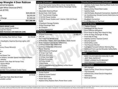 New 2026 Jeep Wrangler Unlimited Rubicon image 49